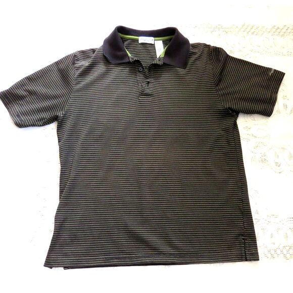 Claiborne Other - Claiborne Golf Men's Polo Pima Cotton Blend Brown/Tan  Medium  EUC